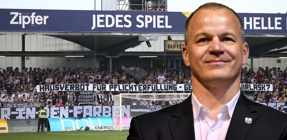 LASK-Präsident Siegmund Gruber reagiert auf den Fan-Protest.