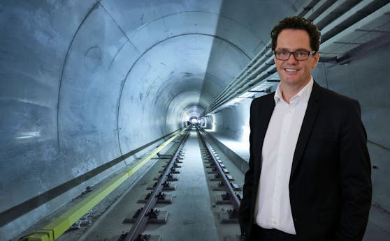 Der Neubauer Bezirksvorsteher Markus Reiter (G) fordert finanzielle Hilfe für Kleinunternehmer während des U-Bahnbaus. (c) Helmut Graf/Wiener Linien