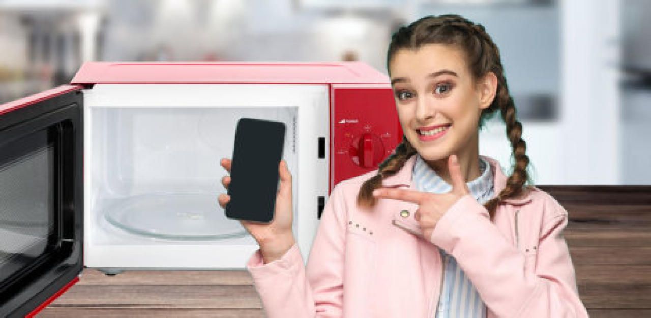 Kann ich mein Handy in der Mikrowelle aufladen? Heute.at