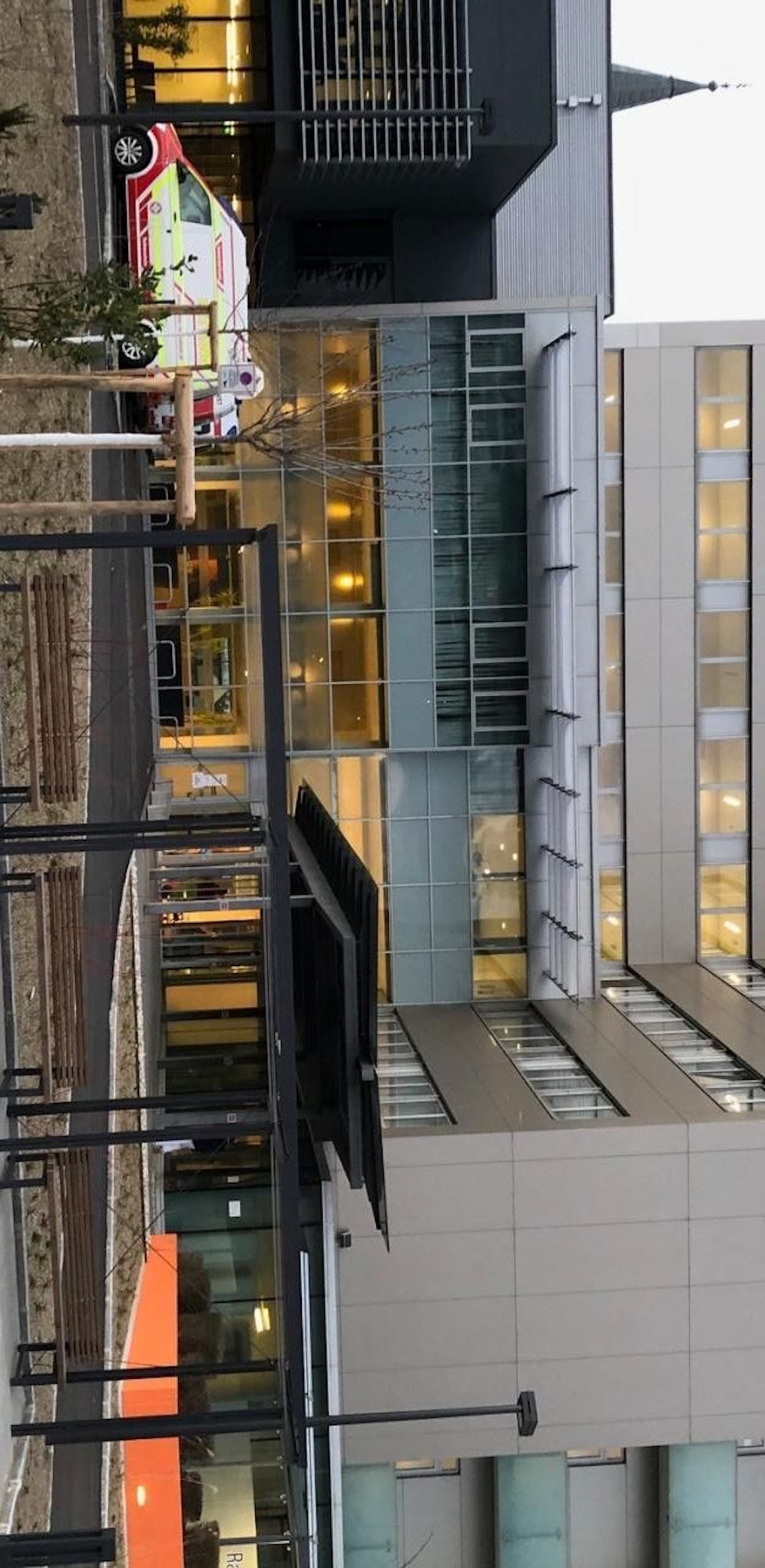 Der verletzte Verdächtige wurde ins St. Pöltner Spital gebracht.