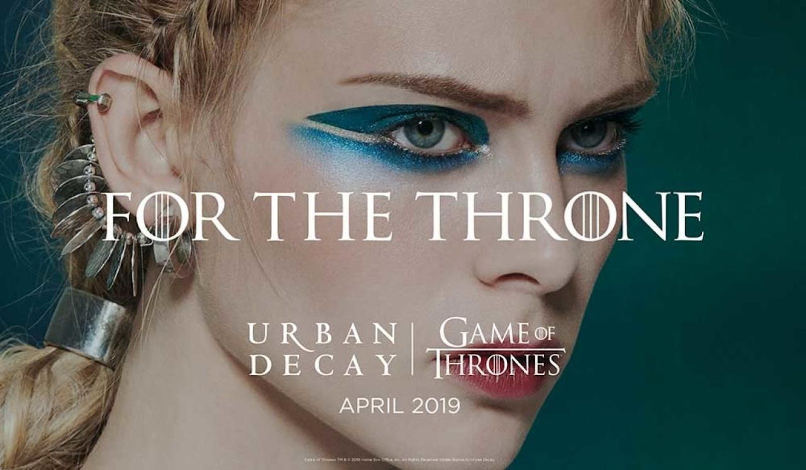 Das erste Plakat für die Kollaboration zwischen &quot;Game of Thrones&quot; und Urban Decay ist jetzt heraussen. 