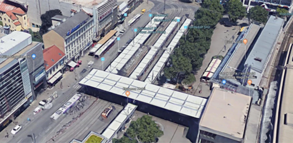 Einer der Tatorte: der Franz-Jonas-Platz.