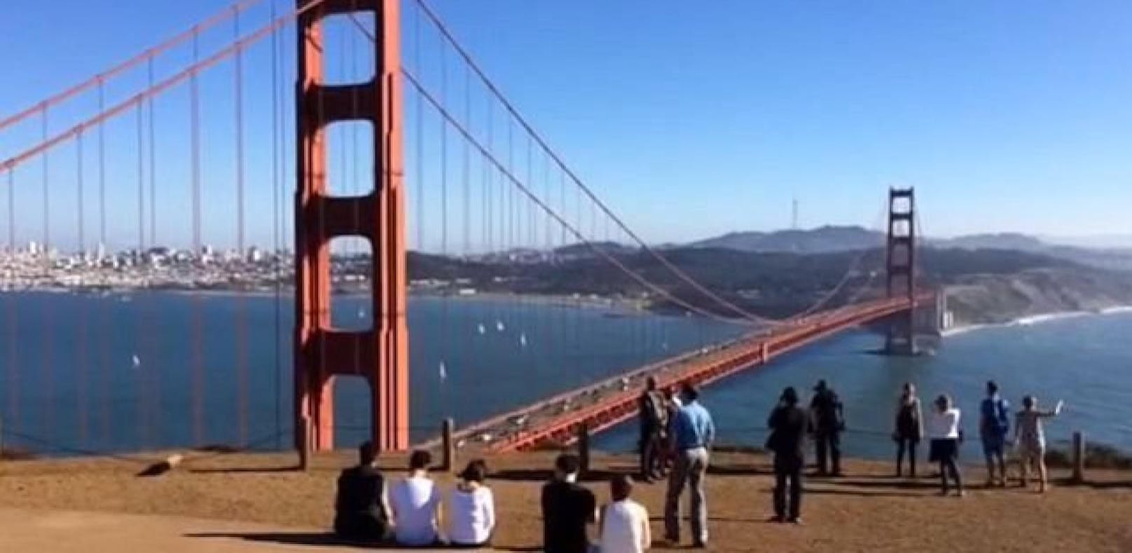 Die Golden Gate Bridge gilt als Wahrzeichen der Bay Area.