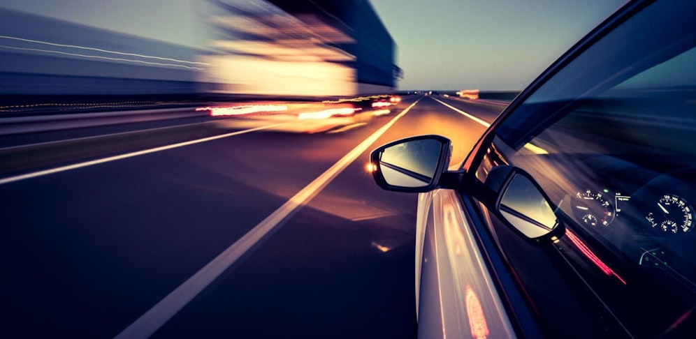 Die Polizei zeigte den Raser an.