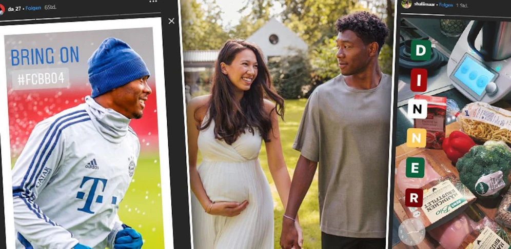 David Alaba und seine Freundin warten sehnsüchtig auf ihr erstes Kind