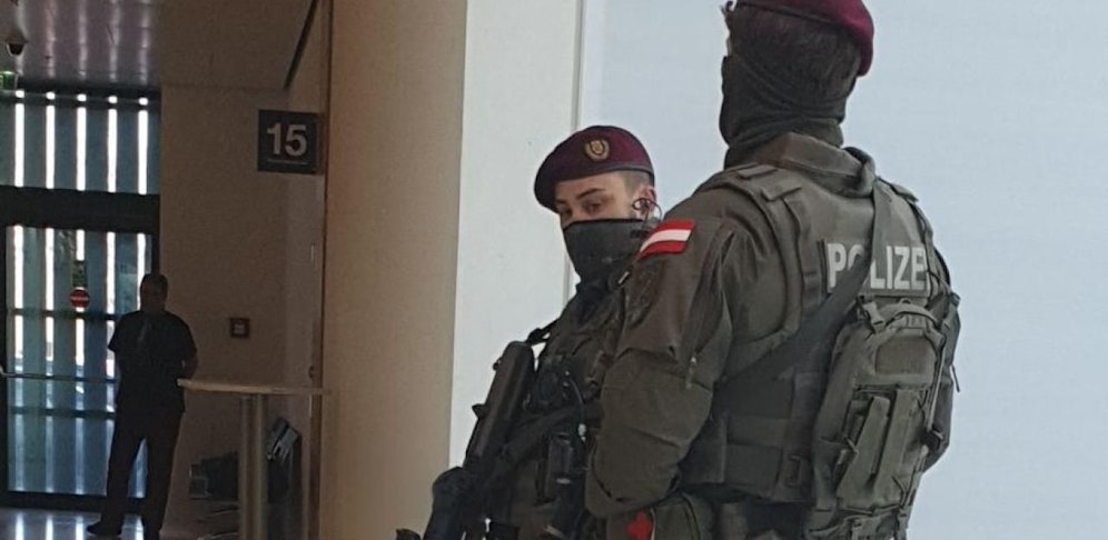 Strenge Sicherheitsvorkehrungen in Korneuburg