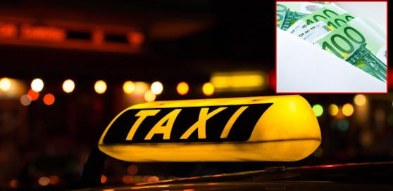 In einem Kuvert fand die Taxilenkerin das Geld
