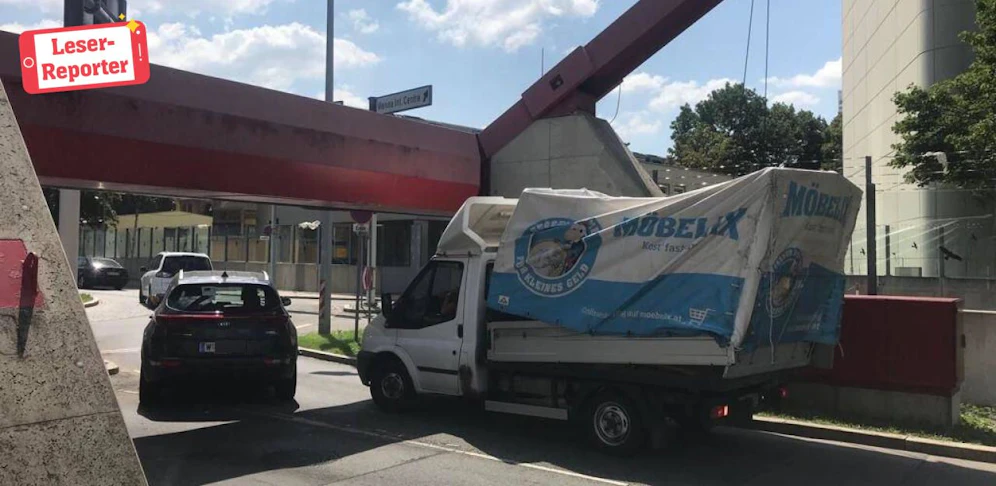 Ärgerlicher Fauxpas in Wien-Donaustadt