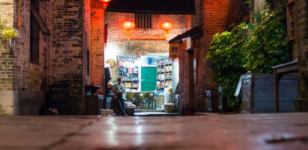 Die chinesische Stadt Huzhou