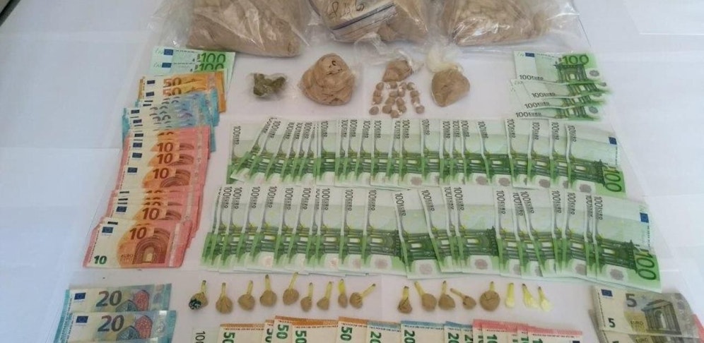 Ca. 334.000 Euro an Bargeld stellte die EGS im Jahr 2018 sicher.