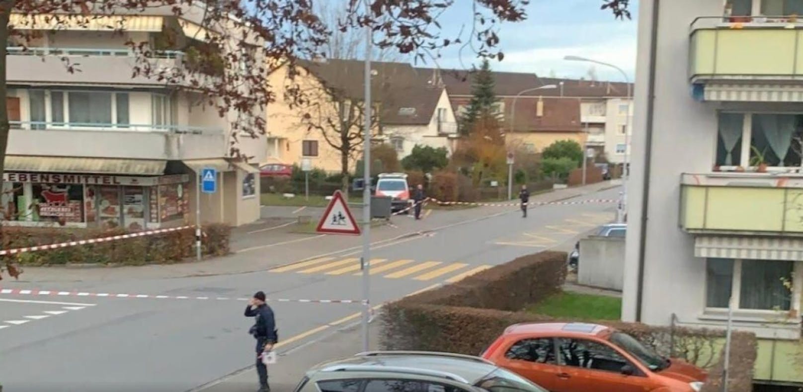 Ein Mann wurde am Sonntag in Zürich angeschossen.