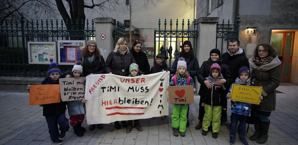 Schulklasse: "Timi soll bei uns bleiben"