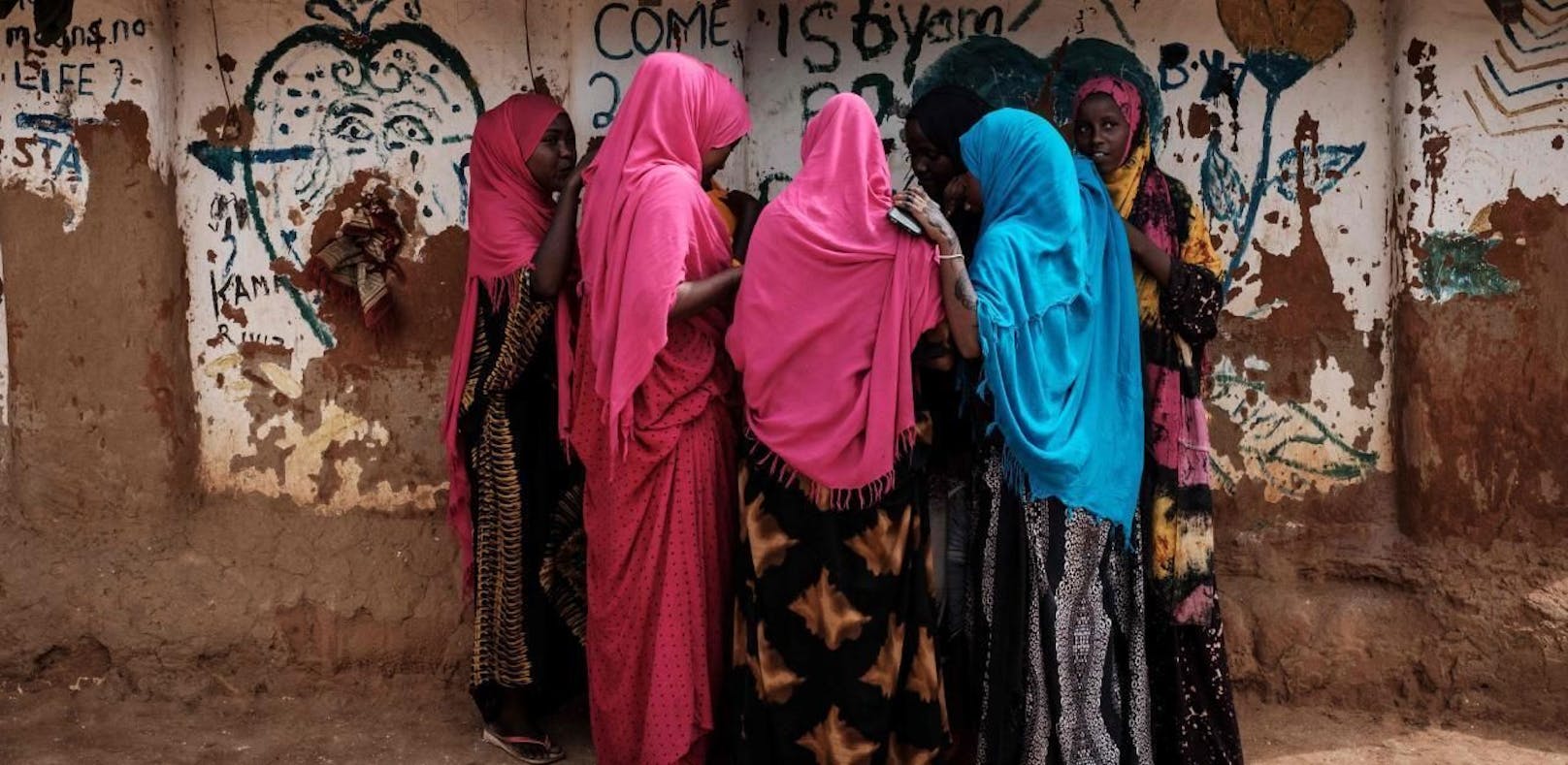 (Symbolbild) Somalische Frauen in einem Flüchtlingscamp in Kenia.
