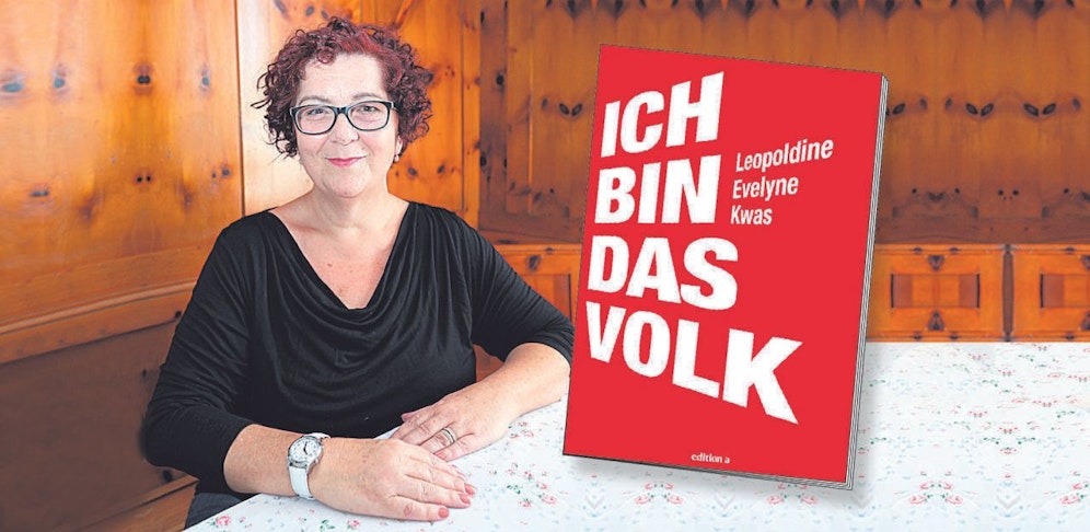 Evelyne Kwas rechnet mit der Politik ab. Ihr Werk "Ich bin das Volk" erscheint am Samstag, 2. September im Verlag edition a. Das Buch (144 Seiten) kostet  19,95 Euro.