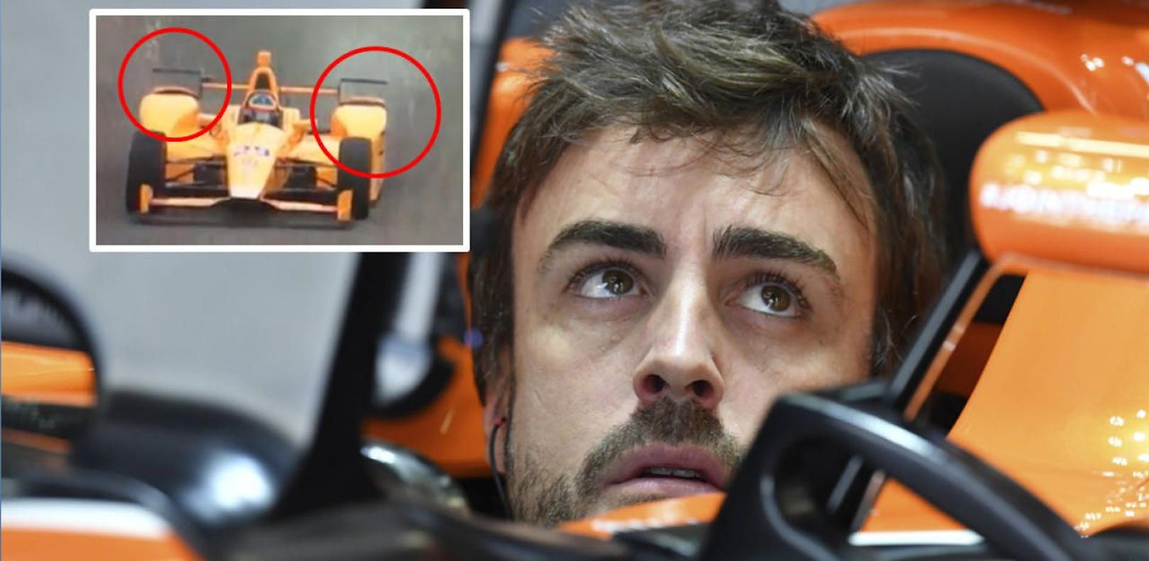 Alonso zerfetzt zwei Vögel bei 358 km/h