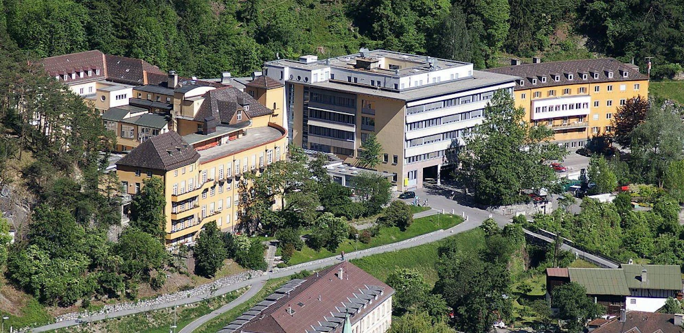 Das Krankenhaus St. Vinzenz in Zams.