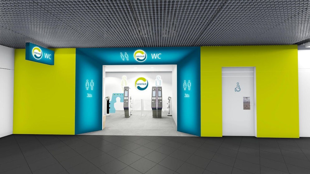 So sieht das Konzept für die neuen Öffi-Toiletten aus.