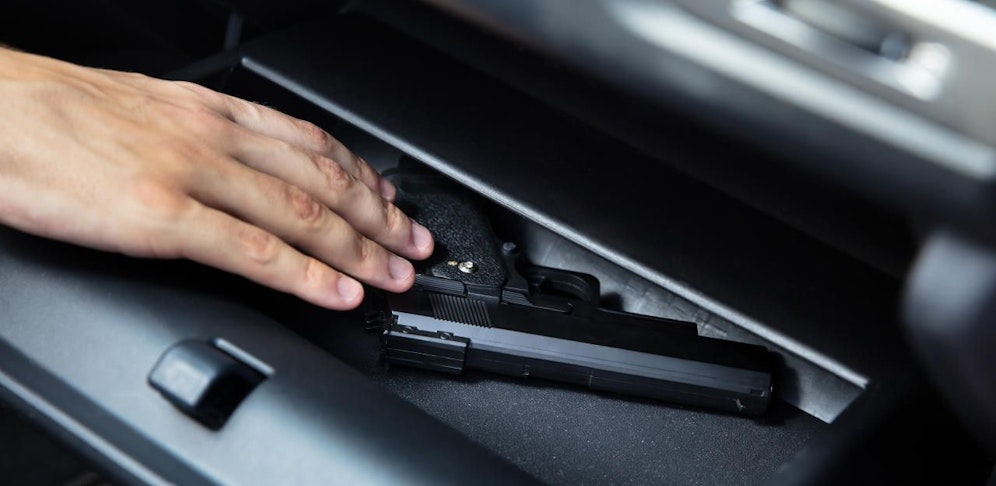 Symbolfoto einer Gaspistole.