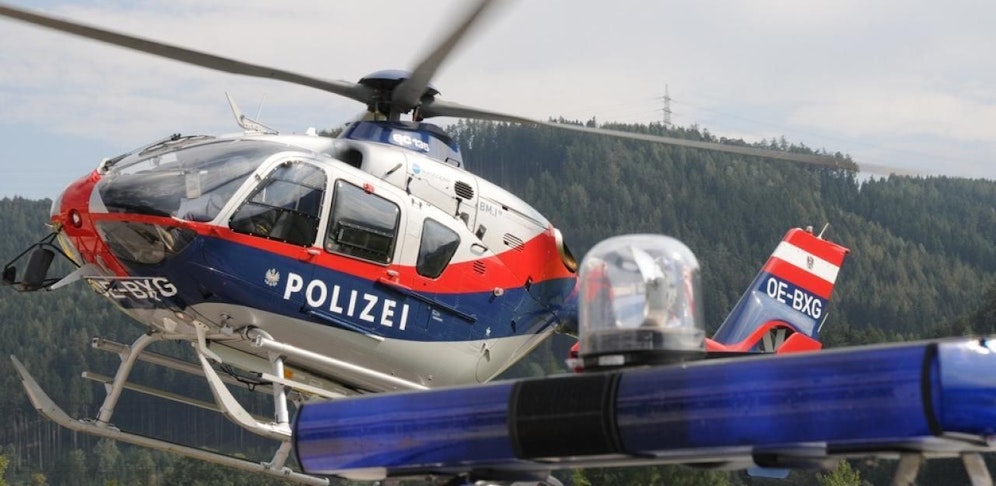 Der Polizeihubschrauber Libelle war im Einsatz und barg den Toten.