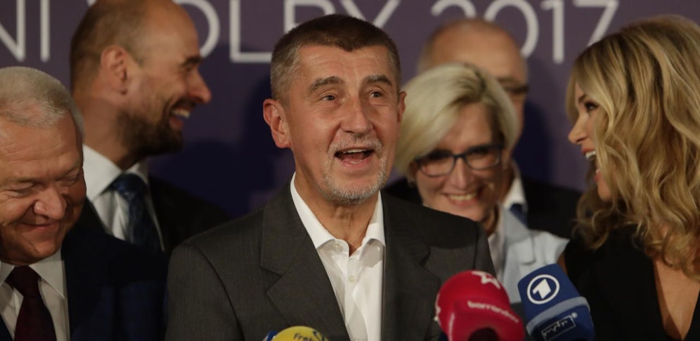 ANO-Spitzenkandidat Andrej Babis