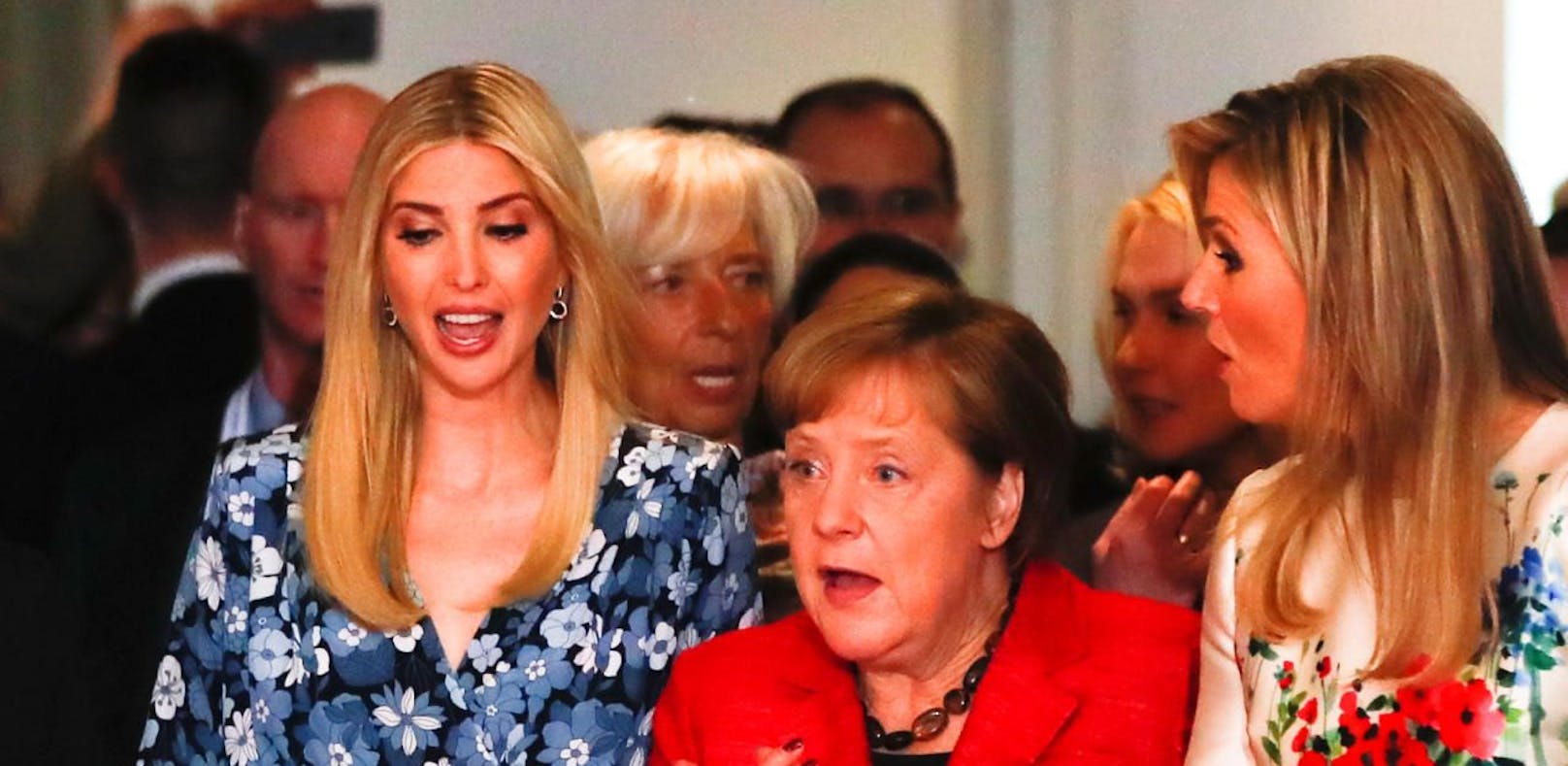 Ivanka Trump in Berlin auf offener Bühne ausgebuht