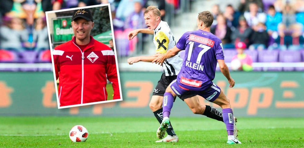 Stadl-Paura (li. Trainer Markus Waldl) will den LASK aus dem Cup werfen. 