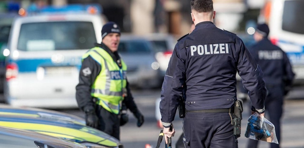 Polizei im Einsatz (Archivfoto)
