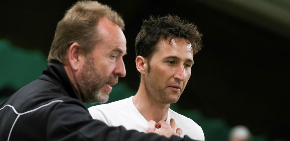 Günter Bresnik und Wolfgang Thiem