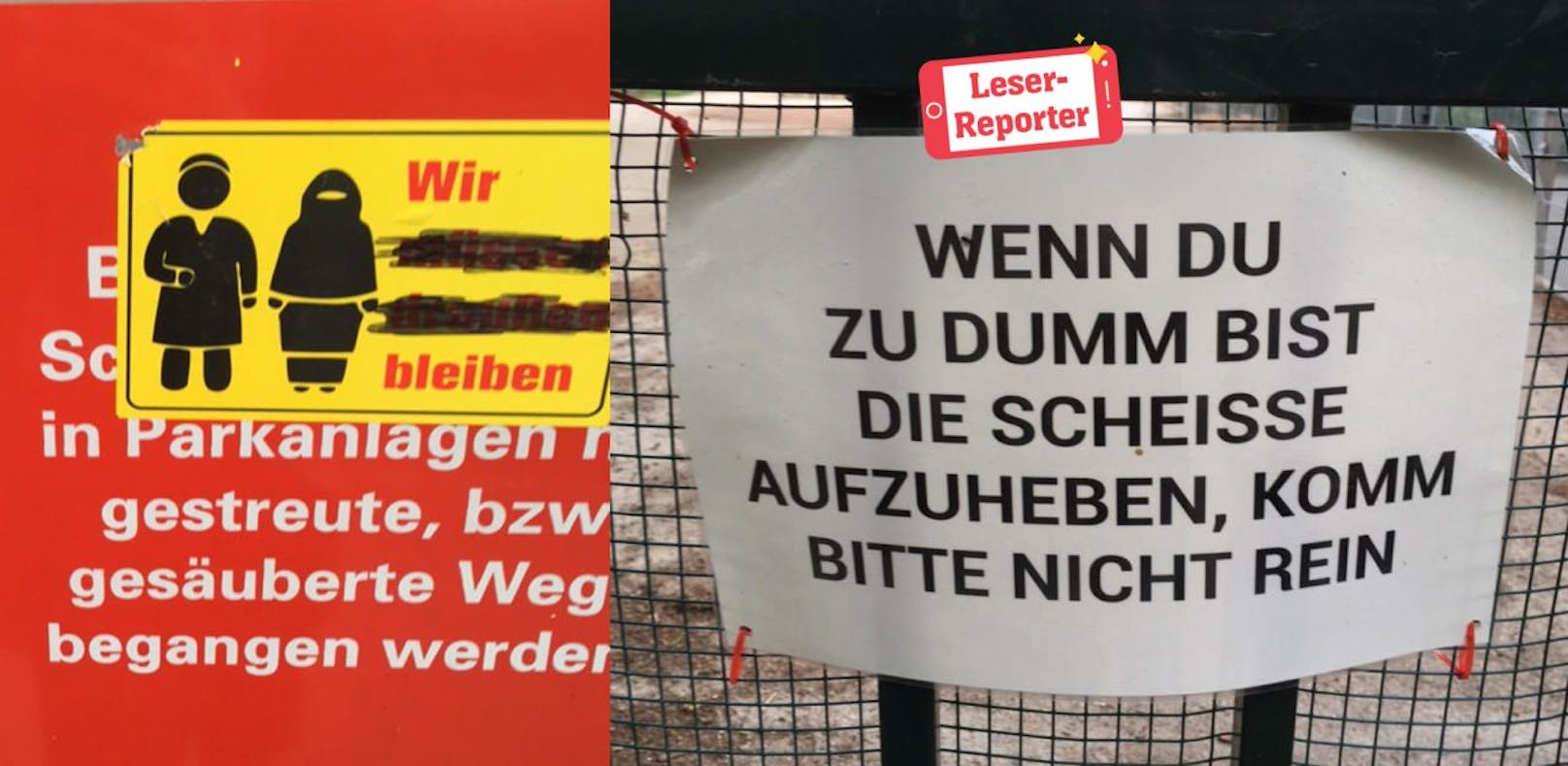 Streit und Hassparolen in Wiener Hundezone(n)