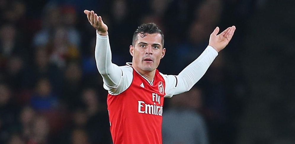 Granit Xhaka sagt den eigenen Fans "fuck off". Seither war er für Arsenal nicht mehr im Einsatz.