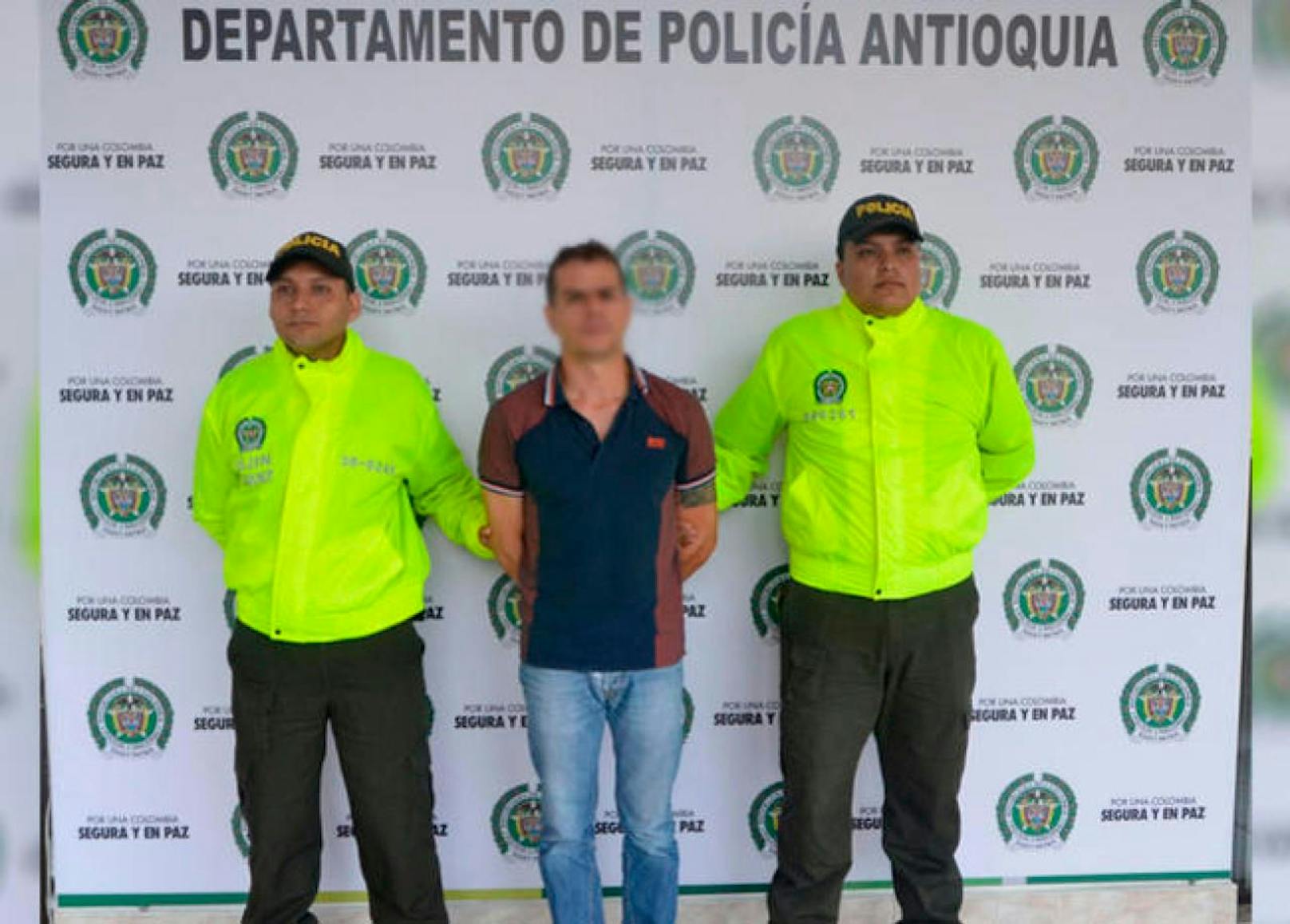 Ende der Flucht: Die Polizei in Kolumbien fasste den Österreicher Alessandro G. (44). 
