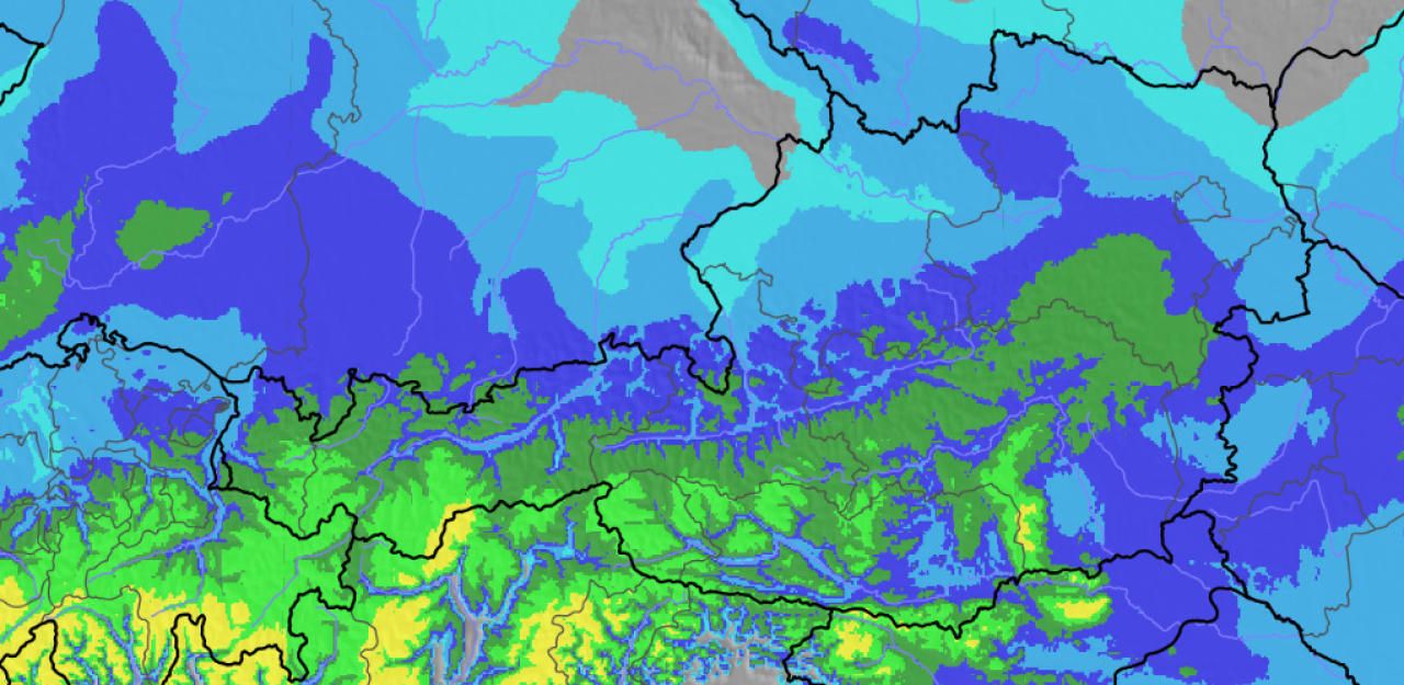 Heute.at - Bis zu 20 Zentimeter Neuschnee im Flachland