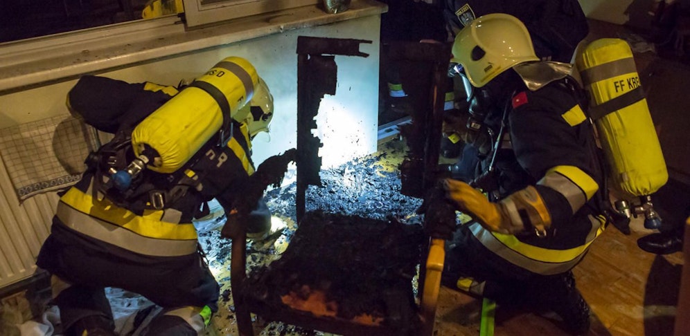 Brand in einer Wohngruppe im Thorwestenheim in Krems. 