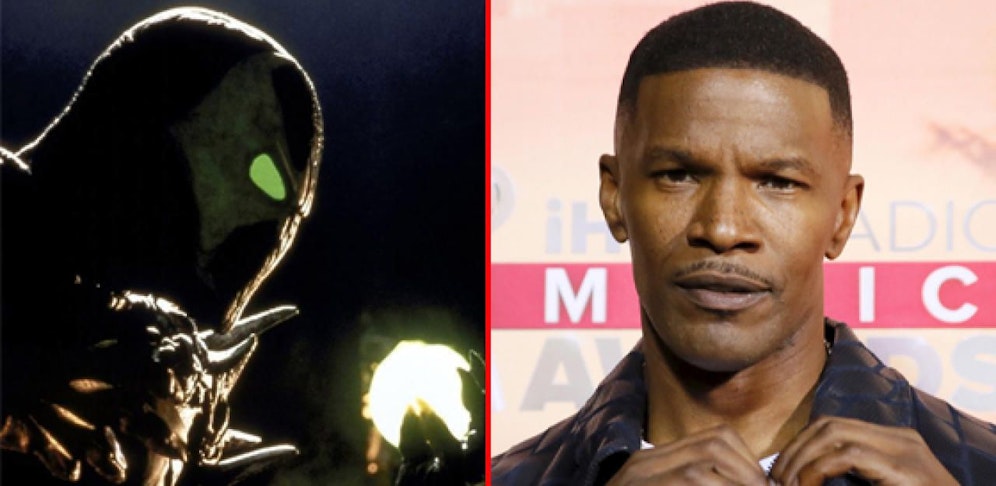 Jamie Foox wird zu Spawn. 