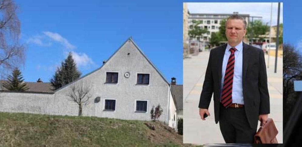 In diesem Haus kam es zur Bluttat. Anwalt Manfred Arbacher-Stöger verteidigt den Beschuldigten. 