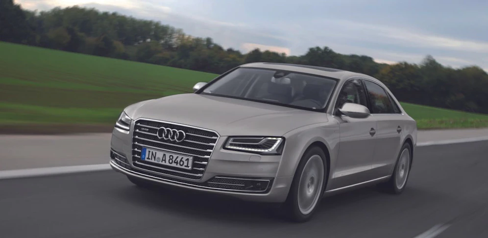 Ein Audi A8 aus dem Jahr 2013
