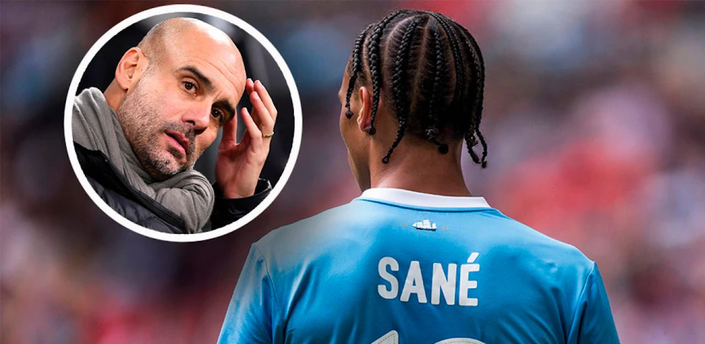 Leroy Sane könnte Manchester City im Winter verlassen. 
