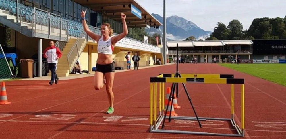Simone Wögerbauer ließ dem Drogendealer keine Chance. Hier ist sie bei einem Rennen zu sehen.