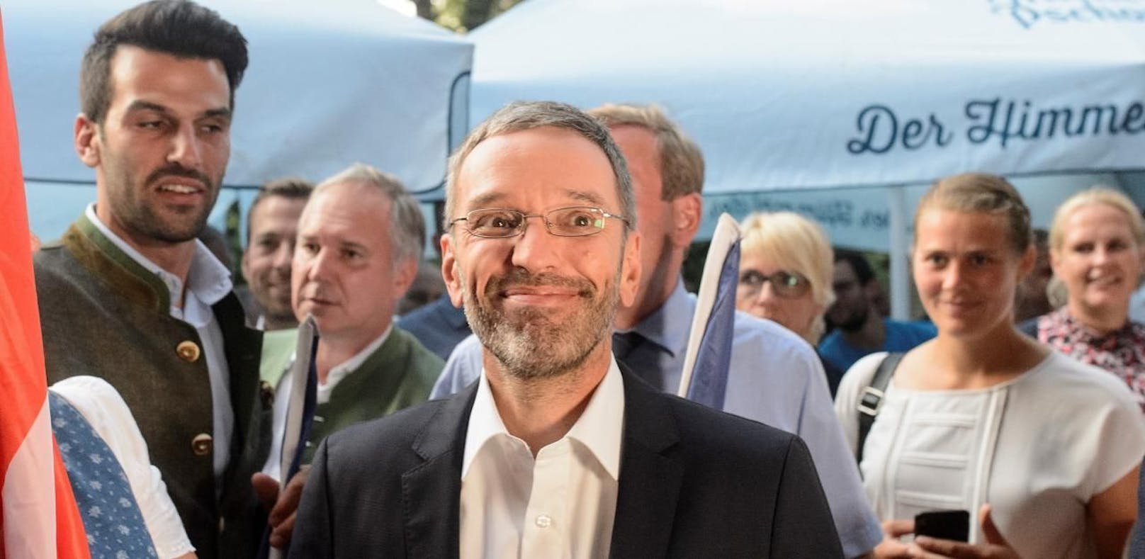 Herbert Kickl tritt derzeit als Scharfmacher gegen die ÖVP aus - anders als der Rest der FPÖ.