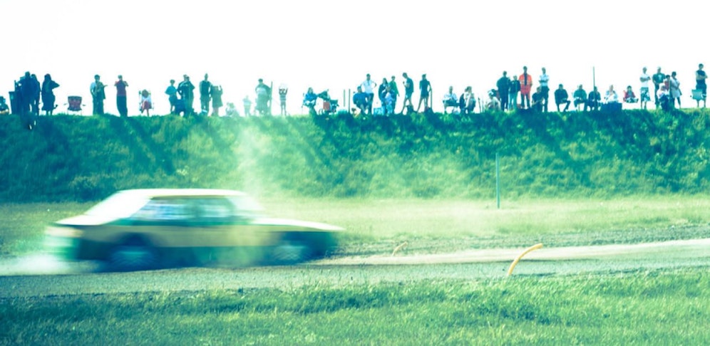 Bei einer Rallye in der Steiermark ist es fast zu einer Katastrophe gekommen