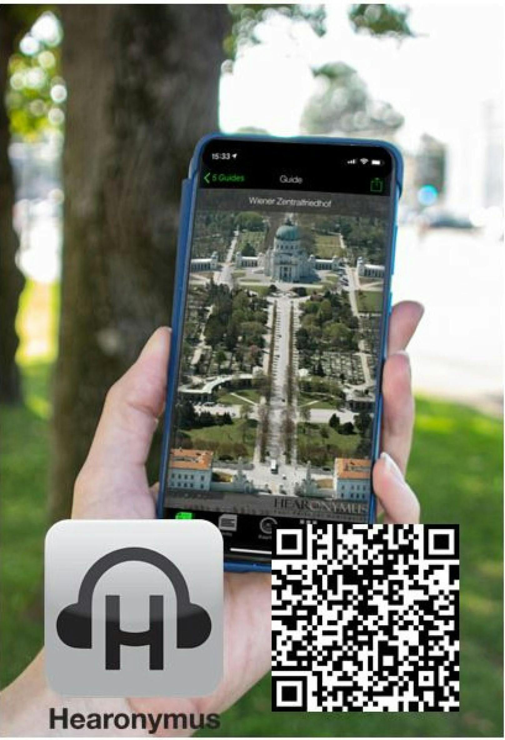 Ab nun führt eine neue Smartphone-App als Audio Guide durch den Zentralfriedhof und das Bestattungsmuseum Wien. 