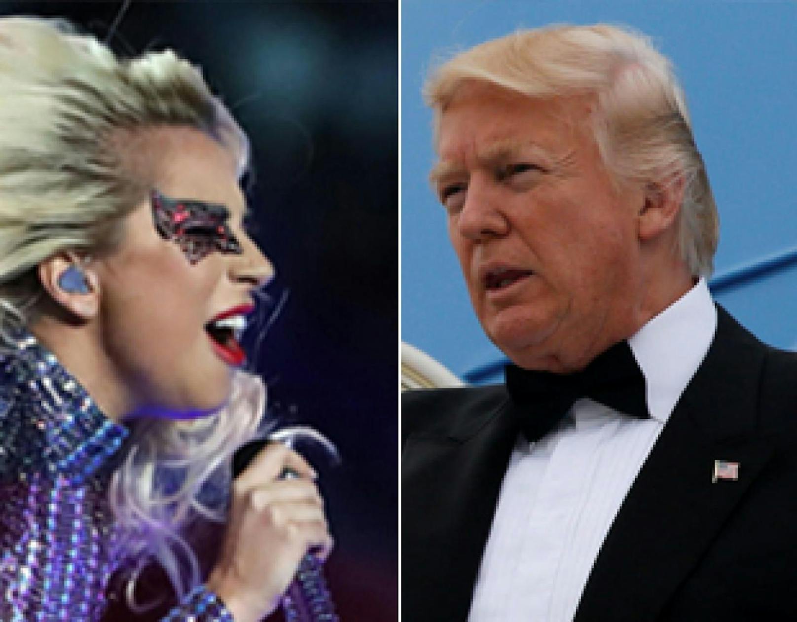 Lady Gaga vs. Donald Trump