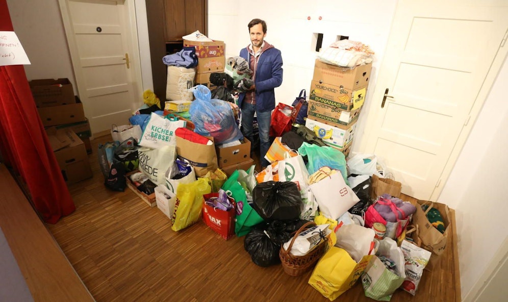 Klaus Schwertner freut sich über die Hilfsbereitschaft der "Heute"-Leser.