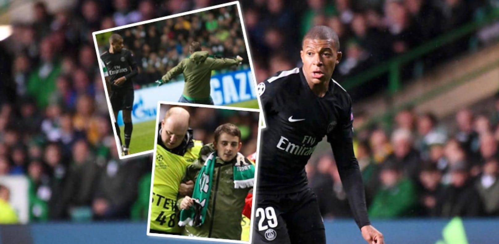 Celtic-Flitzer wollte PSG-Star Mbappé attackieren