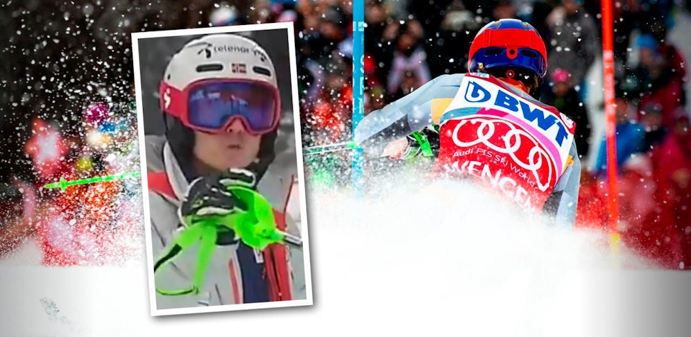 Kristoffersen ärgert sich über Rivalen bei Besichtigung. 