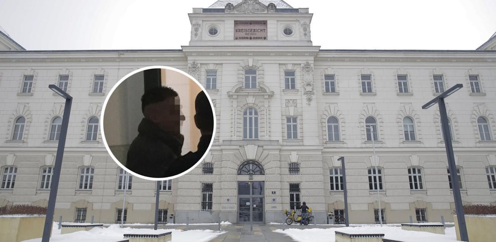 Der Angeklagte stand in St. Pölten vor Gericht.