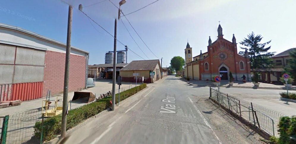 In Maccastorna (Italien) passierte der schreckliche Unfall.