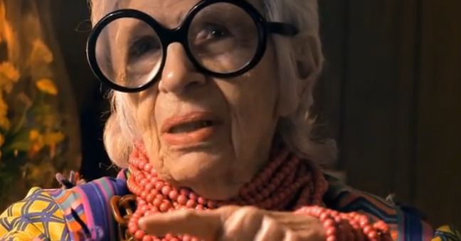 Heute.at - Mode-Omi Iris Apfel bekommt Doku