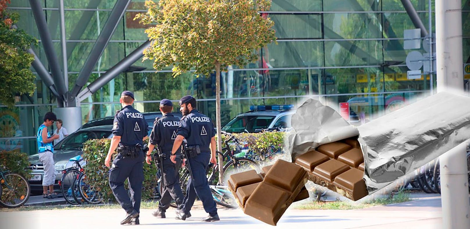 Wegen 4,37 Euro rückte die Polizei zum Hauptbahnhof an. Nahm einen 22-jährigen Linzer fest, der Süßes aus einem Supermarkt mitgehen lassen wollte.  