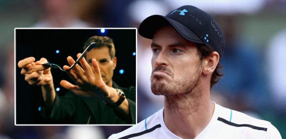 Uri Geller will Andy Murray wieder "fit-biegen"